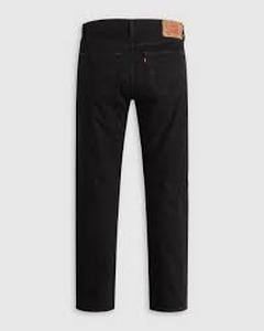 lot 58307 image: Levis 501 original fit black denim jeans