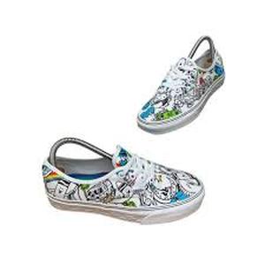 lot 58345 image: Vans x Crayola Authentic low top sneakers- 7.5