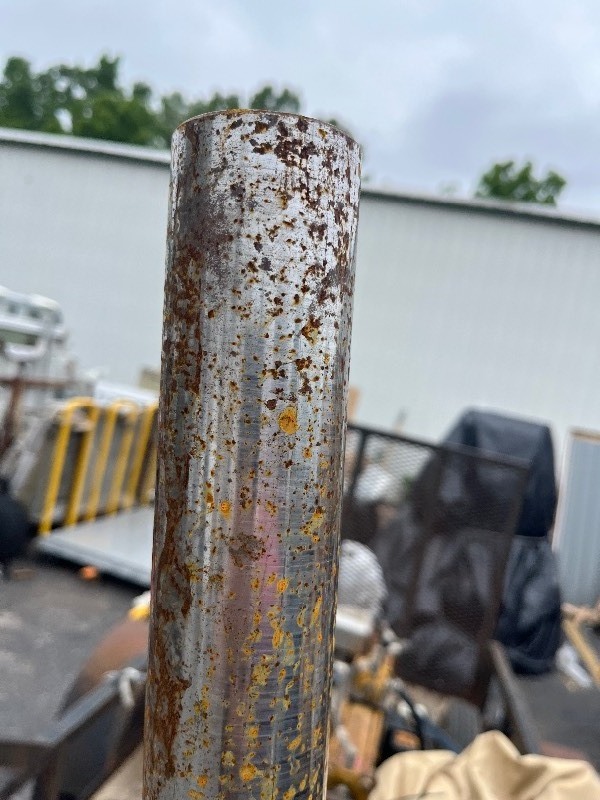 lot 95 image: Heavy Duty 6 x 2 Solid Steel Stock
