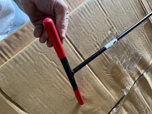 lot 175 image: 48 In. Soil Probe with Steel T-Style Handle and Sharpened Tip