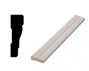 lot 48 image: Doorpak WM 356 - 1116 in. D x 2-14 in. W x 83-12 in. L Primed Wood Finger-Jointed Door Casing Molding Set