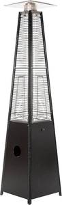 lot 6401 image: $250 Outdoor Pyramid Propane Patio Heater with Reflector Shield, 40000