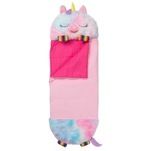 lot 6421 image: $70 Happy Nappers Pillow & Sleepy Sack Large - Rainbow Unicorn - 7