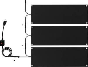 lot 6430 image: $70 Snow Melting Mats for Walkways, 10x30, 3PCS