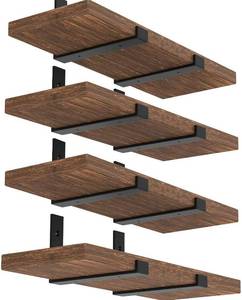 lot 6432 image: WEKIS 12-Inch Shelf Brackets Duty Floating Brackets 8 Pack