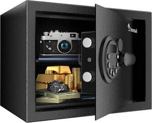 lot 6436 image: $55 Bonsaii Safe 0.6 Cu Ft Safe Box with Electronic Keypad SF002