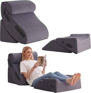 lot 6441 image: $71 Ahpmeoa 5Pcs Wedge Pillow Set for After Surgery, Orthopedic