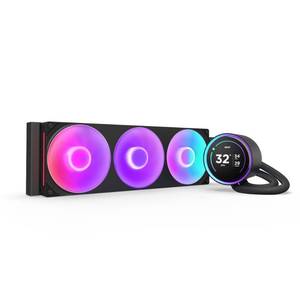 lot 6505 image: $260 NZXT Kraken Elite 360 RGB 2024 AIO CPU Cooler, 360mm AM5AM4