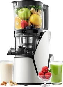 lot 6516 image: $150 EanOruus 3-in-1 Cold Press Juicer, 6.5 Chute, 100oz, AC Motor