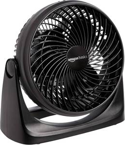 lot 6525 image: Amazon Basics Air Circulator Desk Fan, 90  Tilt Head, 3 Speeds