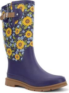 lot 6526 image: Western Chief Womens Tall Waterproof Rain Boots Outdoor Garden, Size 7