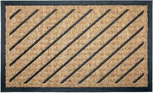lot 6575 image: NIKKY HOME Coir Welcome Doormat Non-Slip Front Door Mat 17x30