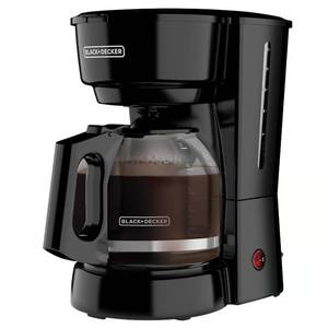 lot 6586 image: BlackDecker 12 cups Black Coffee Maker