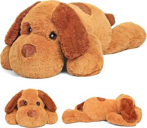 lot 6664 image: 5lbs 24-Inch Weighted Dog Plush Stuffed Animal Gift