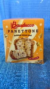lot 2018 image: Bauducco Panettone Holiday Sweet Bread 2.8oz 24 count