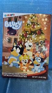 lot 2027 image: Bluey Holiday Countdown Advent Calendar 25 count
