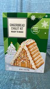lot 2053 image: Gingerbread Chalet Kit 28 count