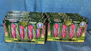 lot 2087 image: Wicked Musical Candy Brooms & Wands Set - Strawberry & Green Apple Flavored 15 count