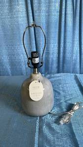 lot 3004 image: Threshold Ceramic Table Lamp with Rotary Switch