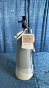 lot 3008 image: Threshold Large Ceramic Table Lamp Base with Cord