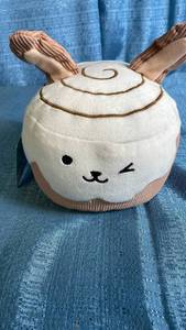 lot 3033 image: Pillowfort Mini Weighted Plush Cinnamon Bunny