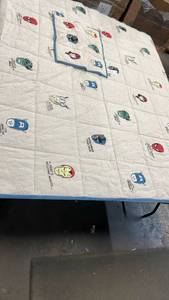 lot 3067 image: Marvel Superhero Character Comforter Set Full Queen Size