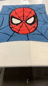 lot 3081 image: Marvel Spider-Man Throw Blanket