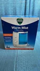 Vicks Warm Mist Humidifier with VapoSteam Technology