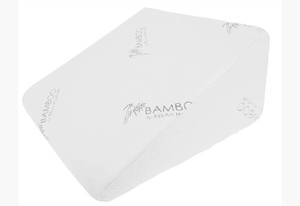 lot 16892 image: Wedge Pillow For Acid Reflux - 12 Inch Pillow Wedge For Sleeping 30.5x33x12 - Retail $189