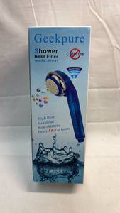 lot 35 image: Geekpure Shower Head Filter with Multi-Mode Functions