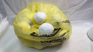 lot 77 image: Bag of 3 Diameter Cotton Balls