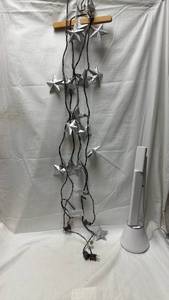 lot 93 image: Metal Star String Lights with Cutout Pattern