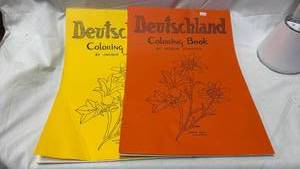 lot 106 image: Deutschland Coloring Book Set by Jacque Seaborn