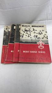 lot 142 image: Boy Scouts Merit Badge Books Collection