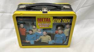 lot 148 image: Star Trek Metal Lunch Box with Thermos