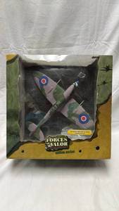 lot 177 image: Forces of Valor Spitfire MK IX No.132 Wing Die Cast Aircraft Model