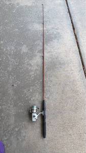 lot 189 image: Zebco Spinning Rod and Reel Combo