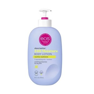 lot 12877 image: eos Shea Better Moisture Body Lotion - Vanilla Cashmere - 16 fl oz