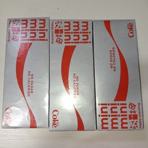 lot 12921 image: 3 packs of 10 Diet Coke Soda Pop Fridge Pack Mini Cans, 7.5 fl oz, 10 Pack