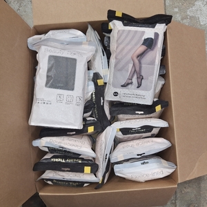 lot 12946 image: LOT OF 25 EXQUISLIFE Fleece Lined Tights Sheer Women - Fake Translucent Warm Pantyhose Leggings Sheer Thick Tights, for Winter