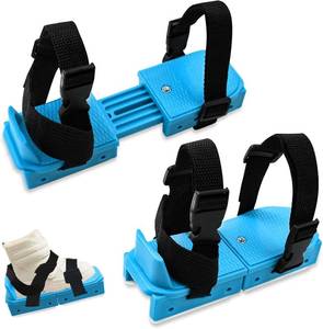 lot 13145 image: Upgraded Toddler Ice Skates with 3Pcs Hook and Loop Fastener Clip on Straps Adjustable Kids Ice Skates Double Runner Ice Skating Shoes for Girls Boys Children Baby Beginner Junior Skater Training