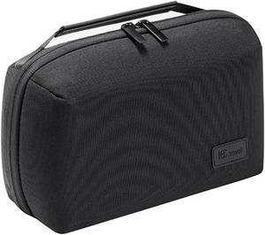 lot 13165 image: Kaxich Travel Electronics Organizer, Electronics Accessories Bag Portable Cable Organizer Case Waterproof Universal for Adapters Memory Cards, USB Cables (Black)