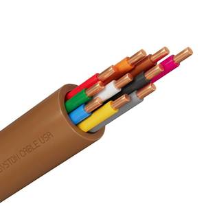 lot 13199 image: Syston 1810 Thermostat Doorbell HVAC Heating Control Cable Wire, 100% Solid Copper Conductors CL3RFT4CMR Riser-Rated ULETL Listed, UV Resistant RoHS for IndoorOutdoor Low Voltage Applications Use