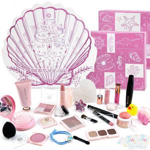 lot 13212 image: Color Nymph Makeup Kit for Girl, Birthday Gift for Teen Girls, 24Pcs Birthday Advent Calendar for Teenager Girls #Pink