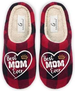 lot 13271 image: GAUDORA Mom Birthday Gifts for Women - Memory Foam Slippers for Women Indoor and Outdoor - Christmas Birthday Gifts for Mom from Daughter Son, Mother Gift, Mama Gift Ideas