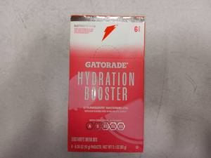 lot 12830 image: Gatorade Hydration Booster - 6 Pack Strawberry Watermelon