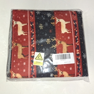 lot 13071 image: Christmas Reindeer Dish Drying Mat for Kitchen Counter Microfiber Super Absorbent Non-Slip Dish Drying Pad for Countertops Dishes Utensils Stylish Quick-Dry Machine Washable 18x24 Inch