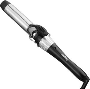 lot 13076 image: 1.25 Inch Curling Iron for All Hair Types, Nickel Alloy Barrel Hair Curler with Adjustable Temperature up to 400 , Dual Voltage Curling Wand for Travel, Long-Lasting Curls, Black