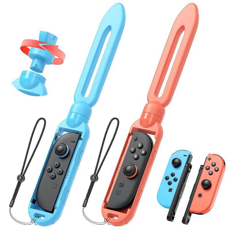 lot 8354 image: 2 Pack Switch 21OLED Sword Accessories for Nintendo Switch 2(2025)1OLED Joypad Controller, Sword Hand Grip for Nintendo Switch SportsLegend Tears of the KingdomSkyward Sword HD