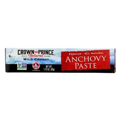 lot 8368 image: Crown Prince Natural Anchovy Paste - LOT OF THREE